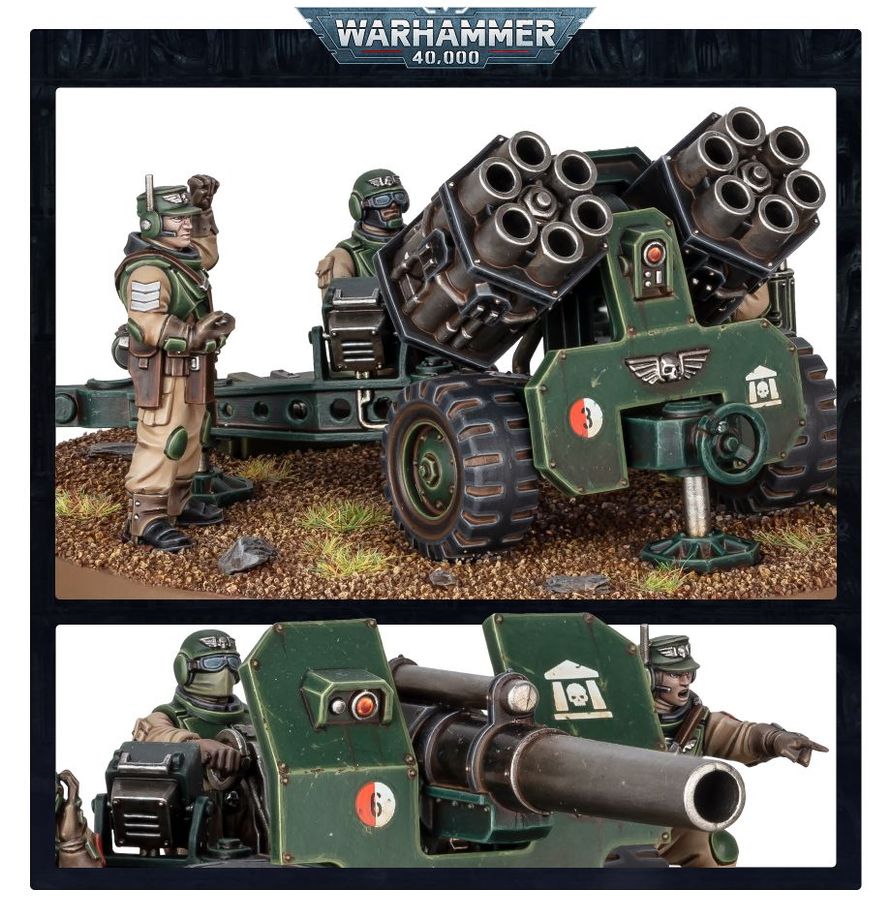 ASTRA MILITARUM: BATERIA DE ARTILLERIA DE CAMPAÑA