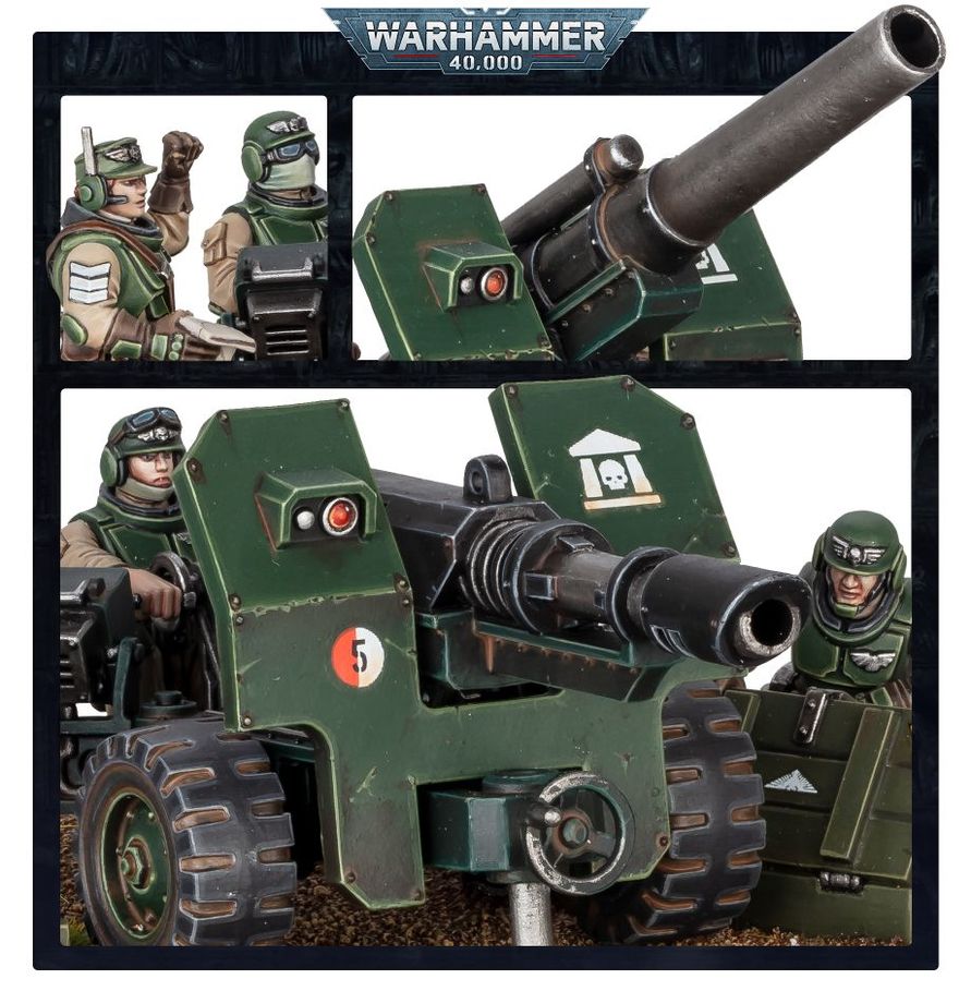 ASTRA MILITARUM: BATERIA DE ARTILLERIA DE CAMPAÑA
