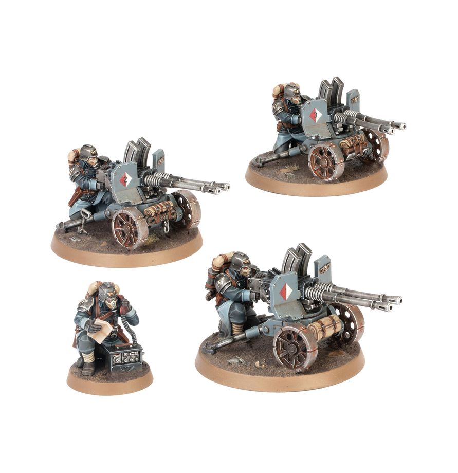 ASTRA MILITARUM: ESCUADRA DE ARMAS PESADAS DE KRIEG