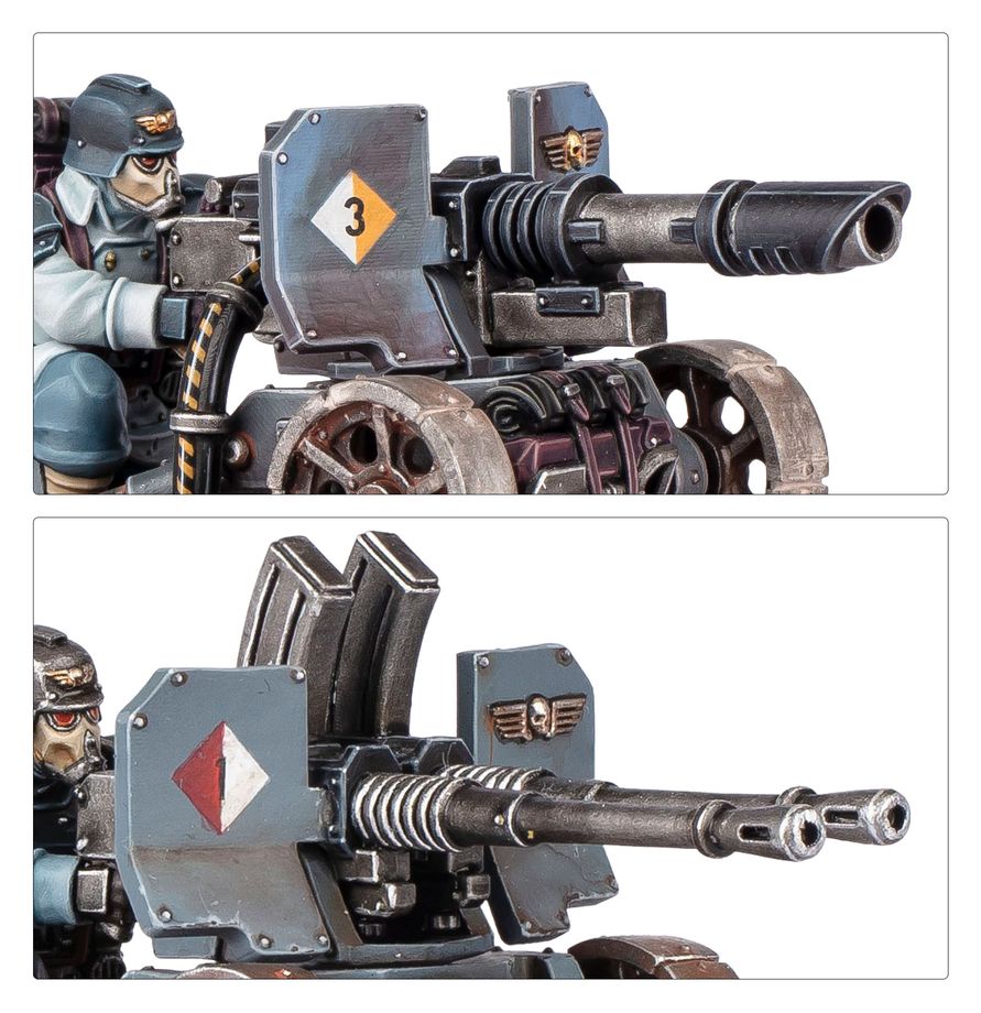 ASTRA MILITARUM: ESCUADRA DE ARMAS PESADAS DE KRIEG