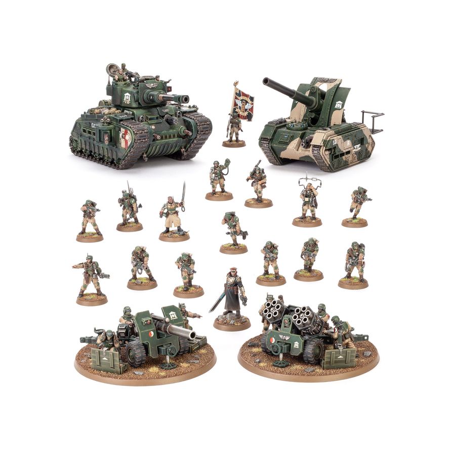 PREPEDIDO - ASTRA MILITARUM: BATTLEFORCE PELOTÓN DEL ASTRA MILITARUM