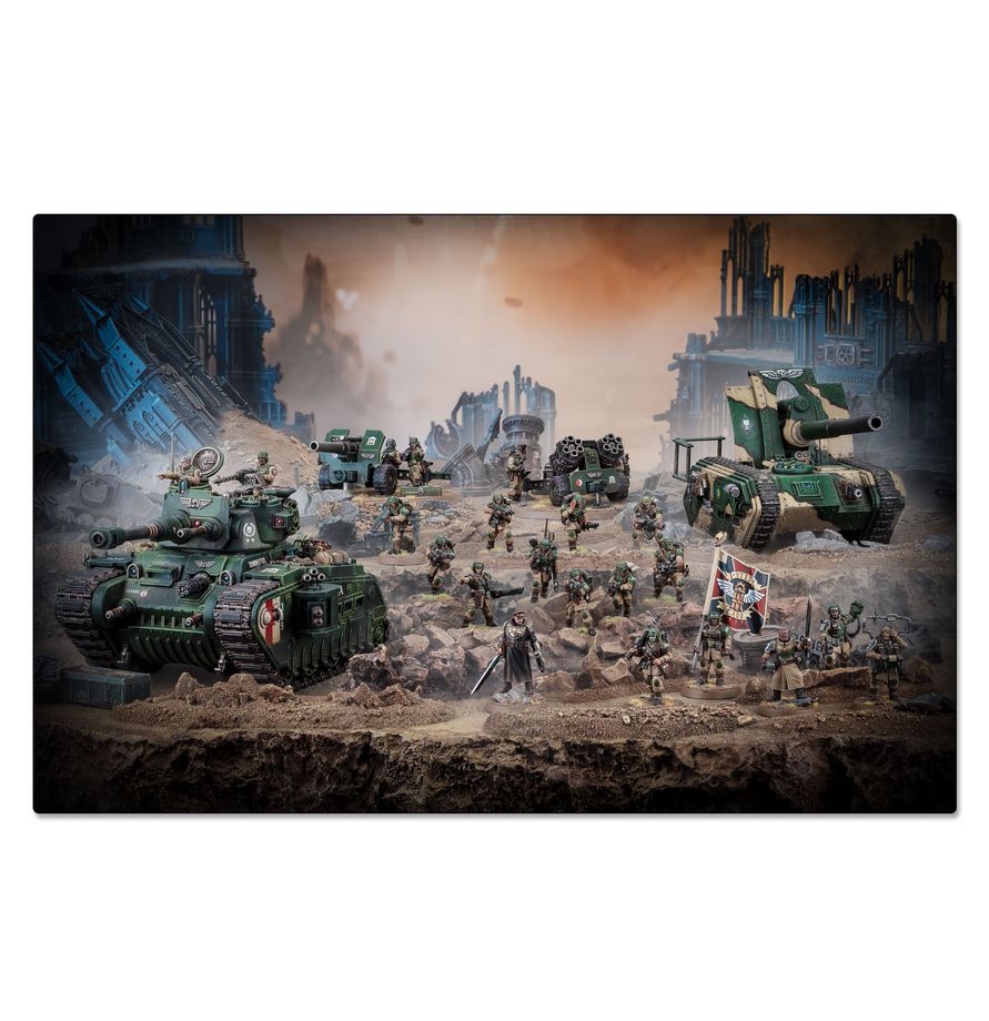 PREPEDIDO - ASTRA MILITARUM: BATTLEFORCE PELOTÓN DEL ASTRA MILITARUM