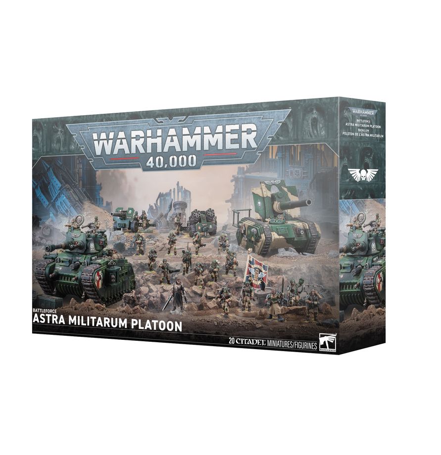 PREPEDIDO - ASTRA MILITARUM: BATTLEFORCE PELOTÓN DEL ASTRA MILITARUM
