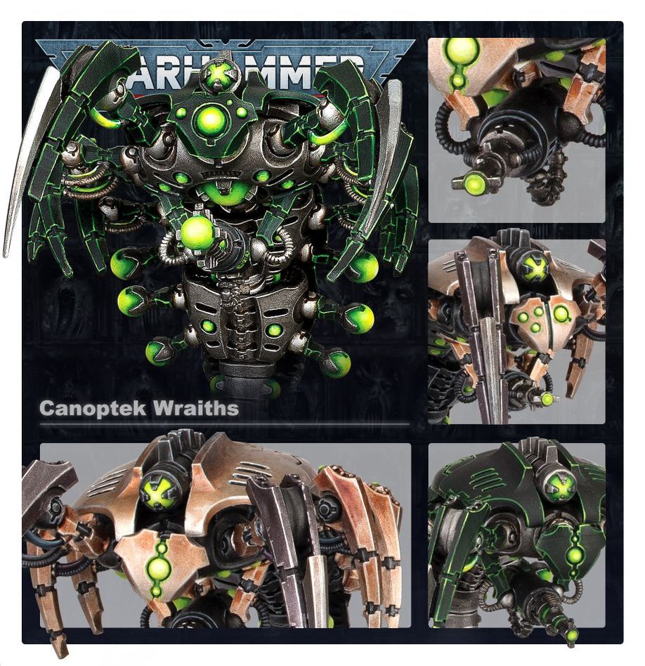 NECRONES: CANOPTEK WRAITHS