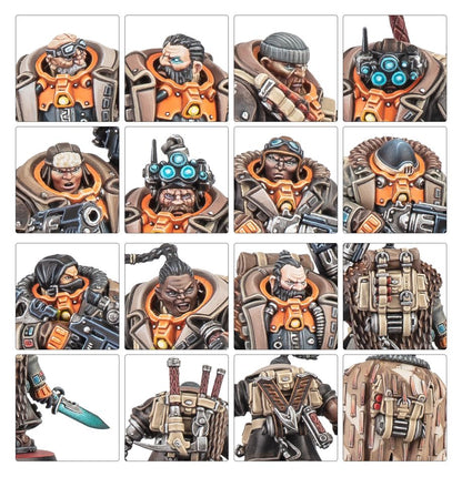 KILL TEAM: HERKYN YAEGIRS - LEAGUES OF VOTANN PIONNER COMMANDOS