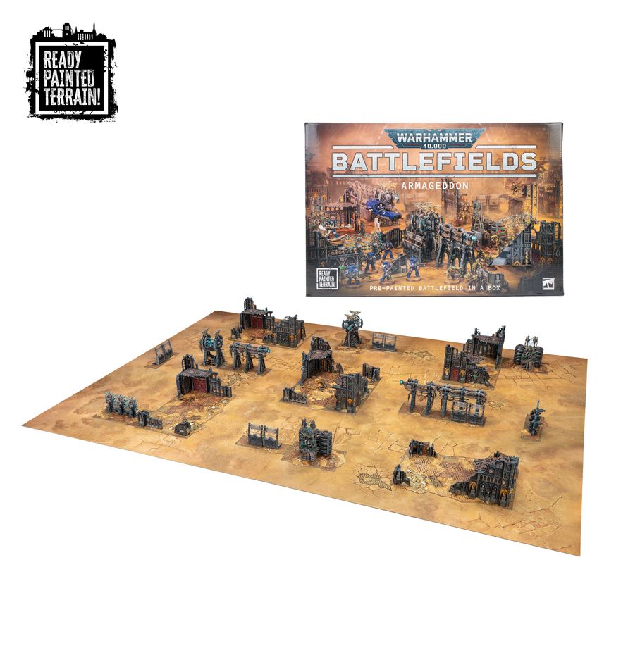 PREPEDIDO - WARHAMMER 40K: Campos de batalla: Armageddon - prepintado