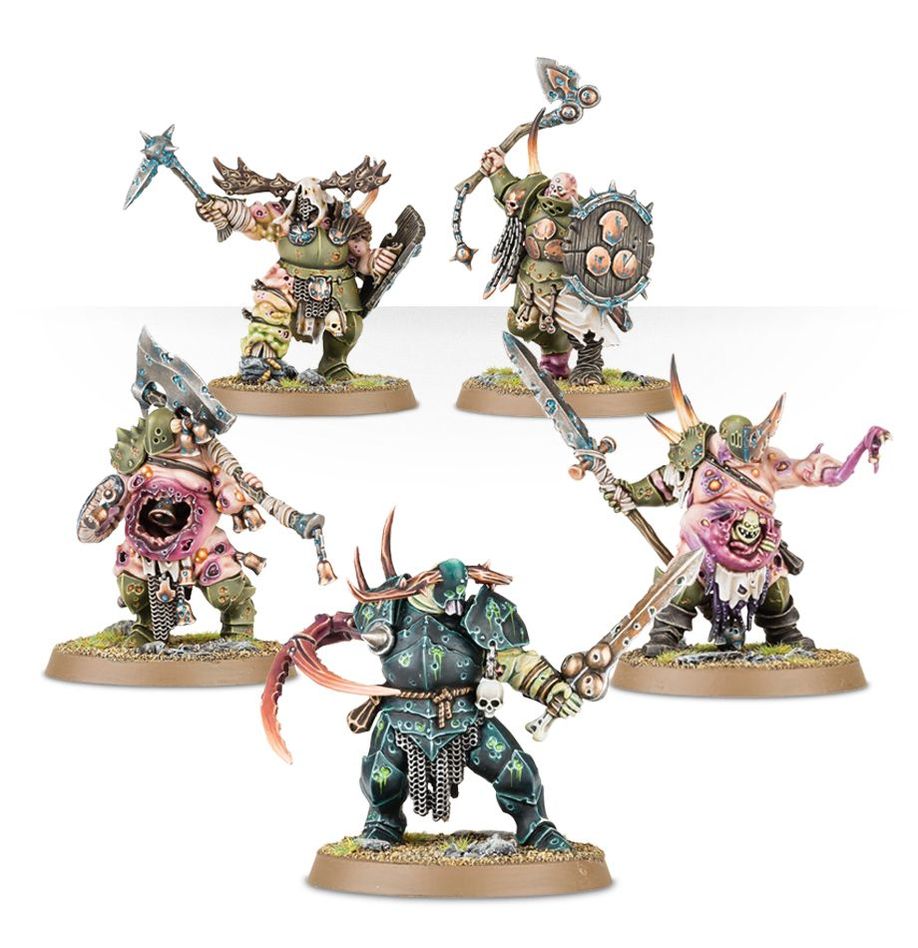 MAGGOTKIN OF NURGLE: REYESPLAGA PÚTRIDOS