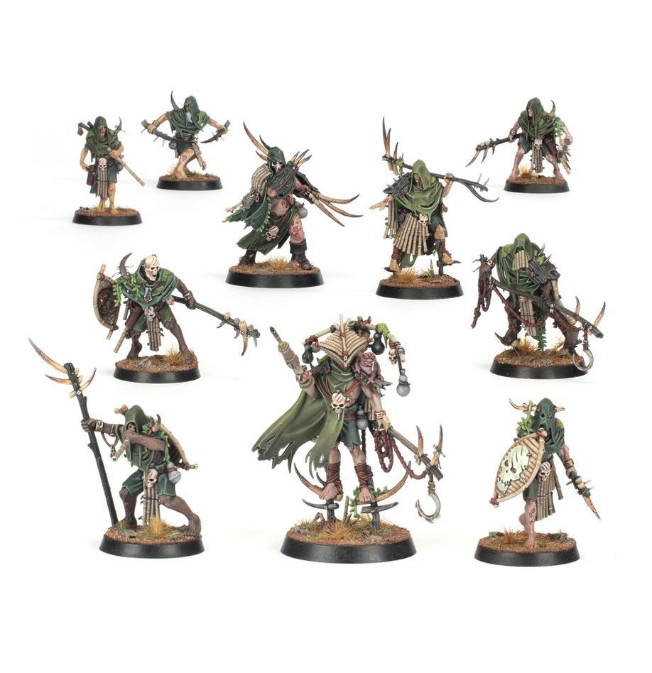 PREPEDIDO - PUNTA DE LANZA: MAGGOTKIN OF NURGLE - CELULA BUBONICA
