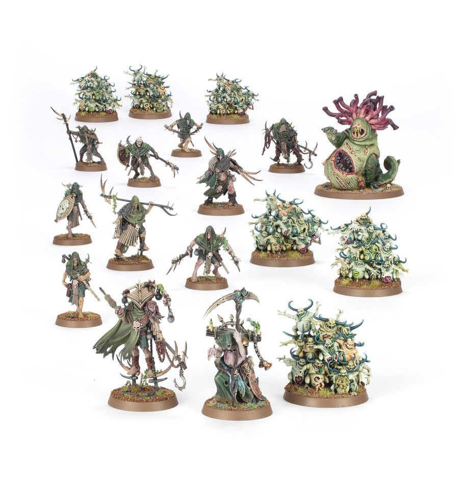 PREPEDIDO - PUNTA DE LANZA: MAGGOTKIN OF NURGLE - CELULA BUBONICA