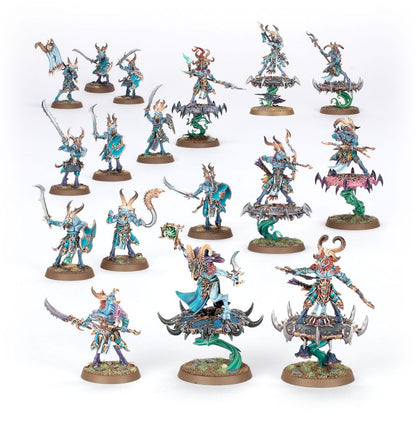 PUNTA DE LANZA: DISCIPLES OF TZEENTCH - TZAANGOR WARFLOCK