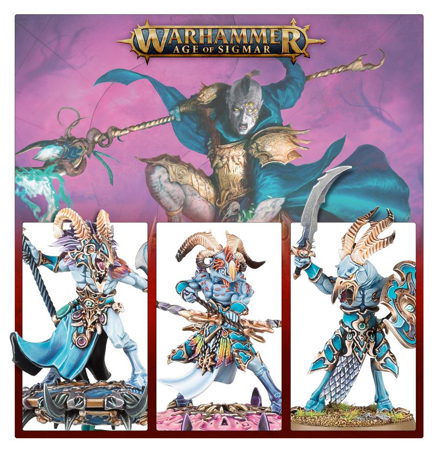 PUNTA DE LANZA: DISCIPLES OF TZEENTCH - TZAANGOR WARFLOCK