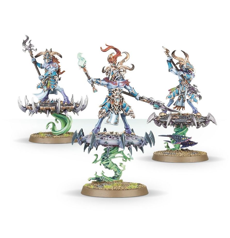 PUNTA DE LANZA: DISCIPLES OF TZEENTCH - TZAANGOR WARFLOCK