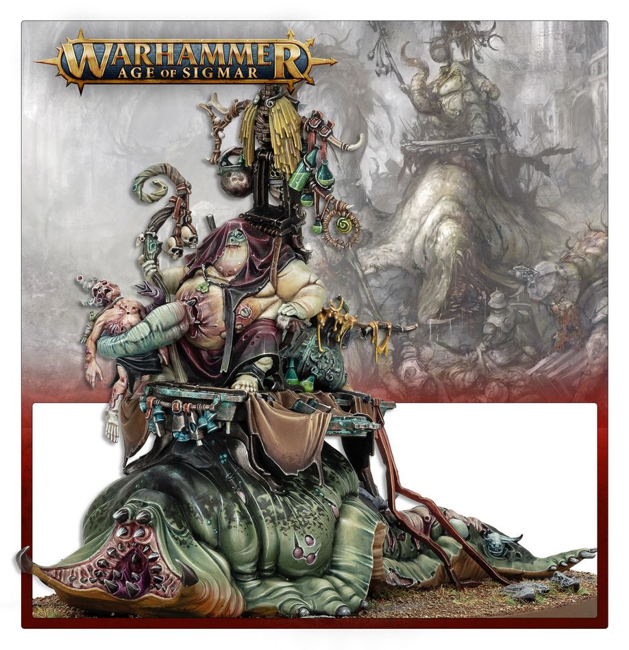 PREPEDIDO - MAGGOTKIN OF NURGLE: FESTUS SEÑOR DE LAS SANGUIJUELAS
