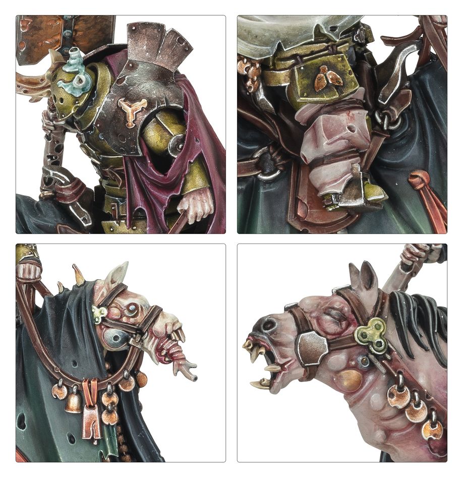 PREPEDIDO - MAGGOTKIN OF NURGLE: CABALLEROS DESGARBADOS