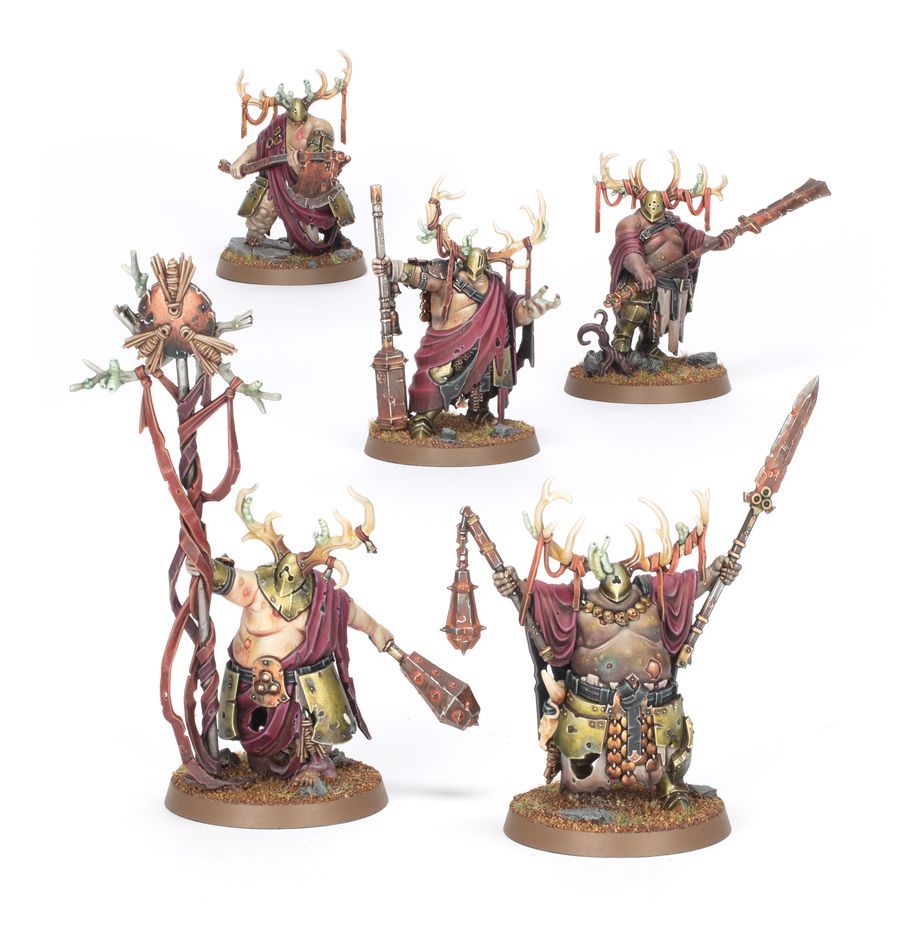 PREPEDIDO - MAGGOTKIN OF NURGLE: REYESPLAGA PUTRIDOS