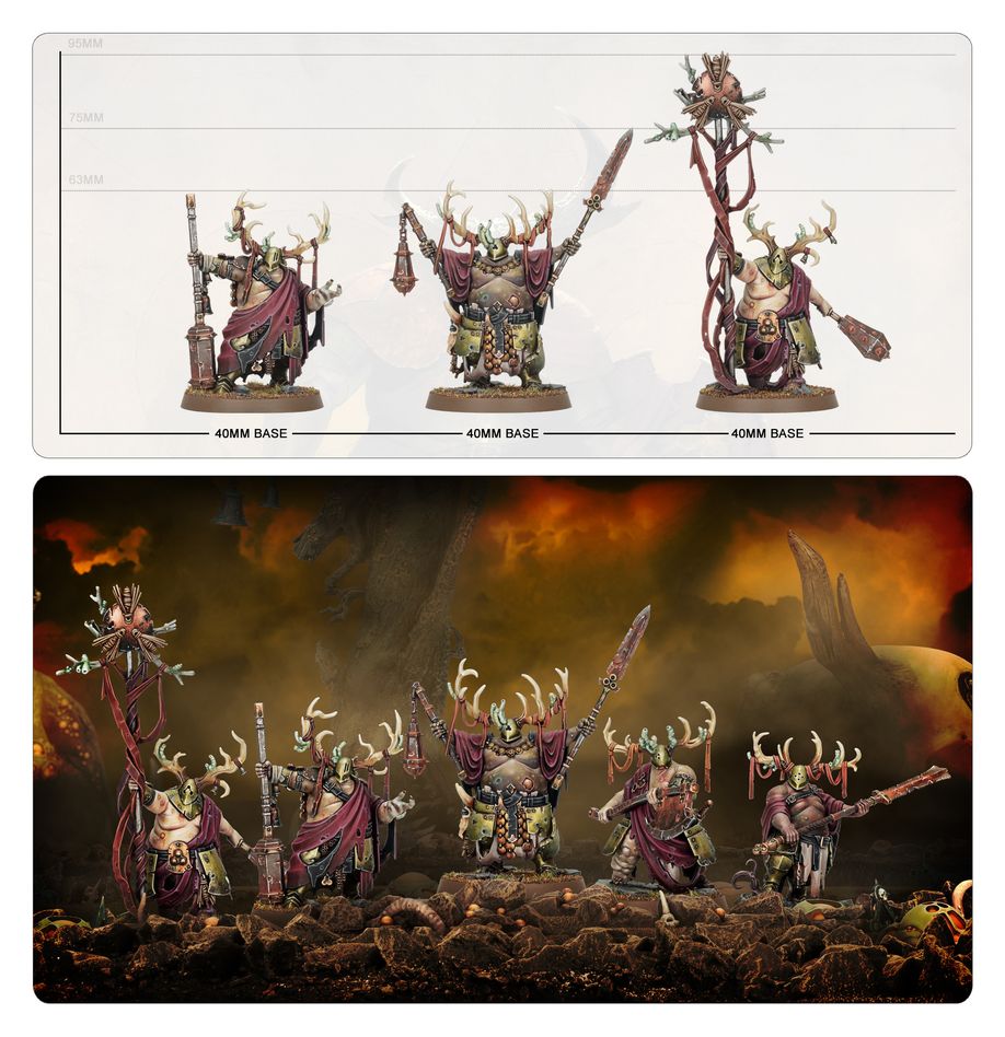 PREPEDIDO - MAGGOTKIN OF NURGLE: REYESPLAGA PUTRIDOS