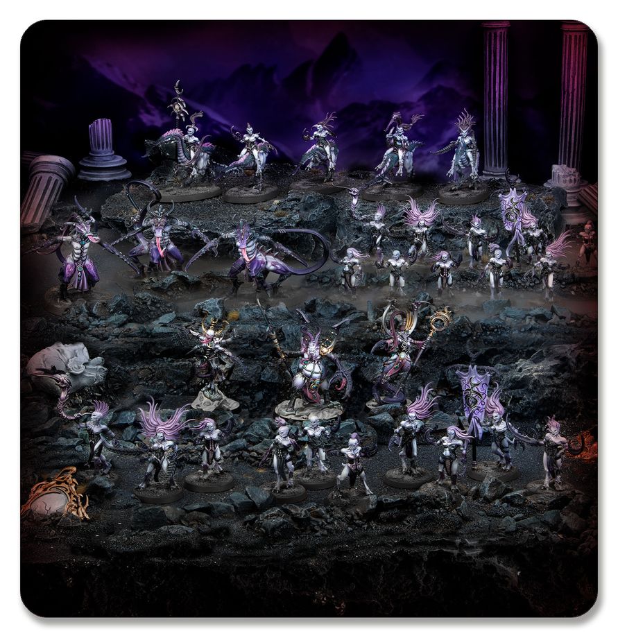 PREPEDIDO - HEDONITES OF SLAANESH: Punta de lanza: Juerguistas Epicúreos