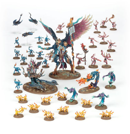 DISCIPLES OF TZEENTCH: BATTLEFORCE - WARPFLAME CAVALCADE