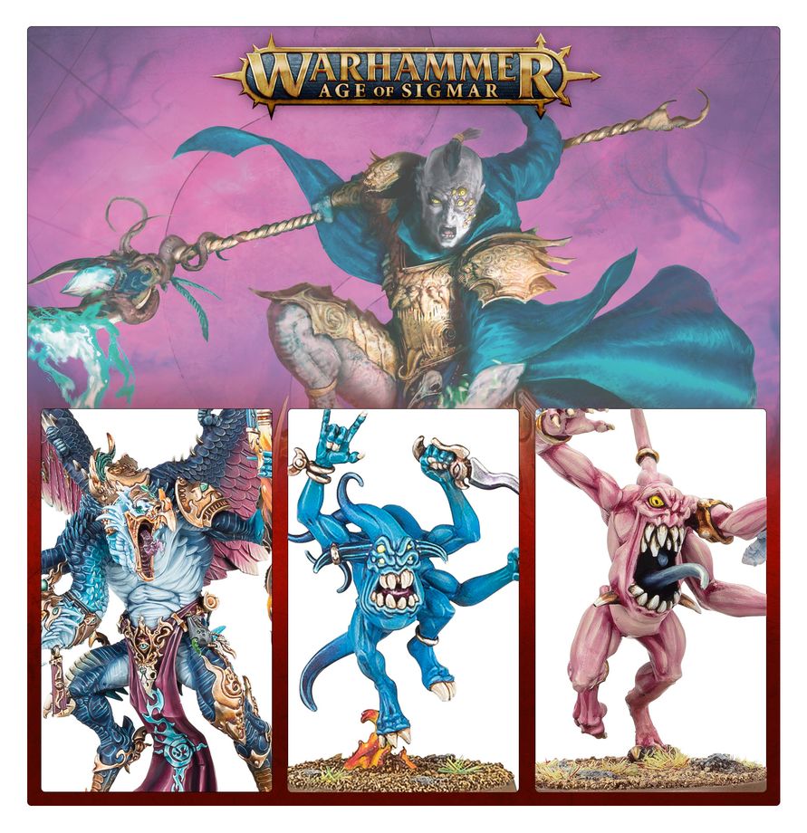 DISCIPLES OF TZEENTCH: BATTLEFORCE - WARPFLAME CAVALCADE