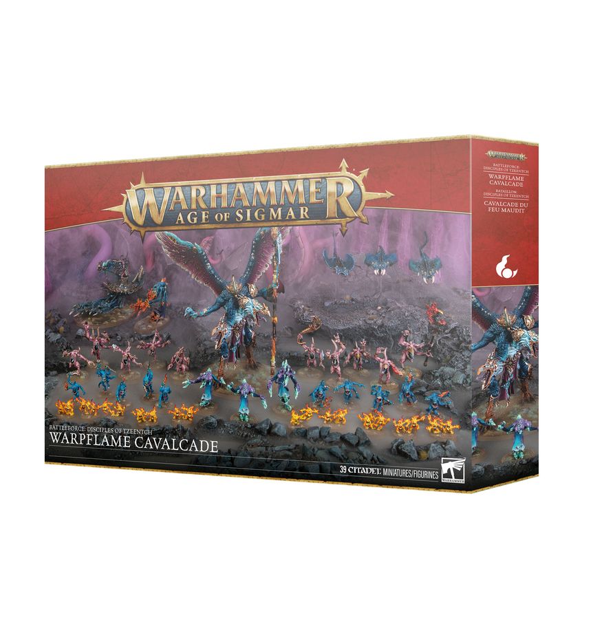 DISCIPLES OF TZEENTCH: BATTLEFORCE - WARPFLAME CAVALCADE