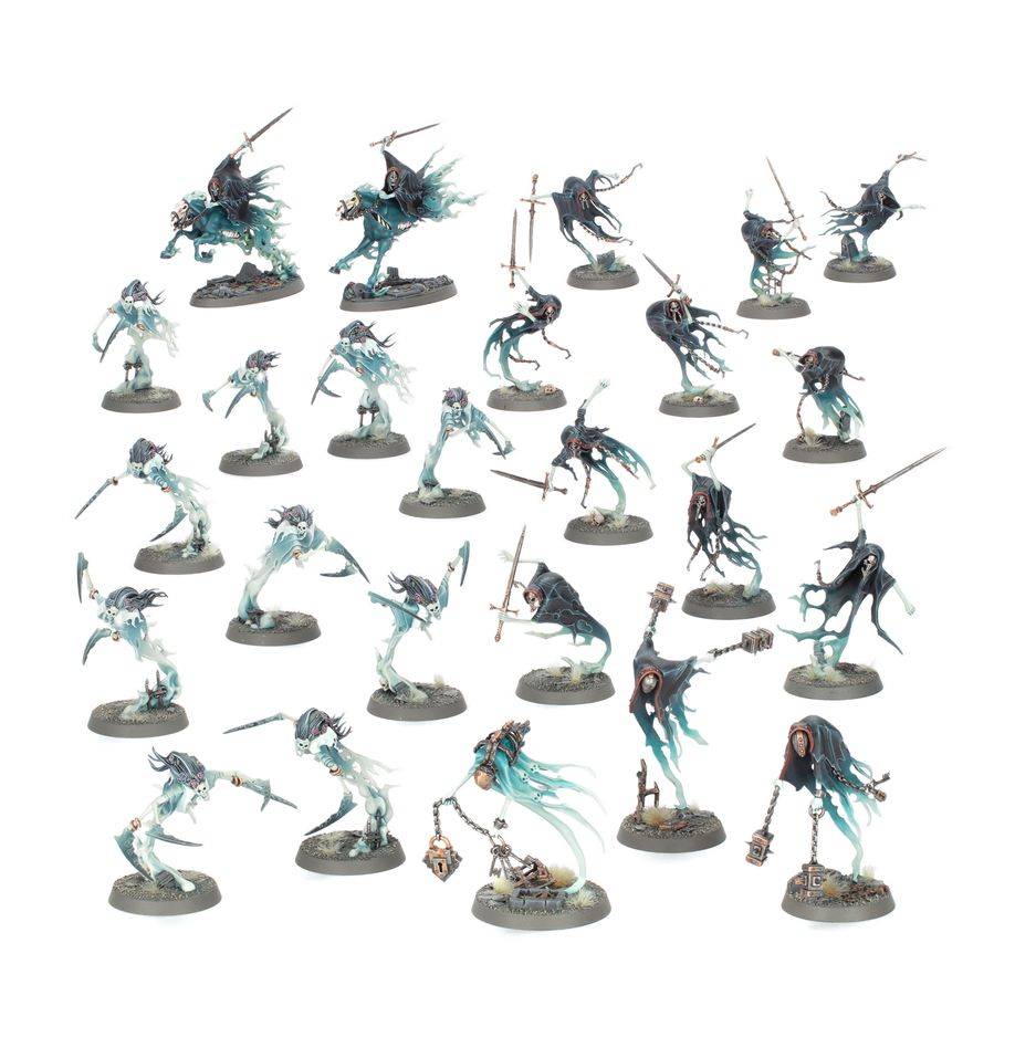 PREPEDIDO - PUNTA DE LANZA: NIGHTHAUNT CURSED SHACKLEHORDE