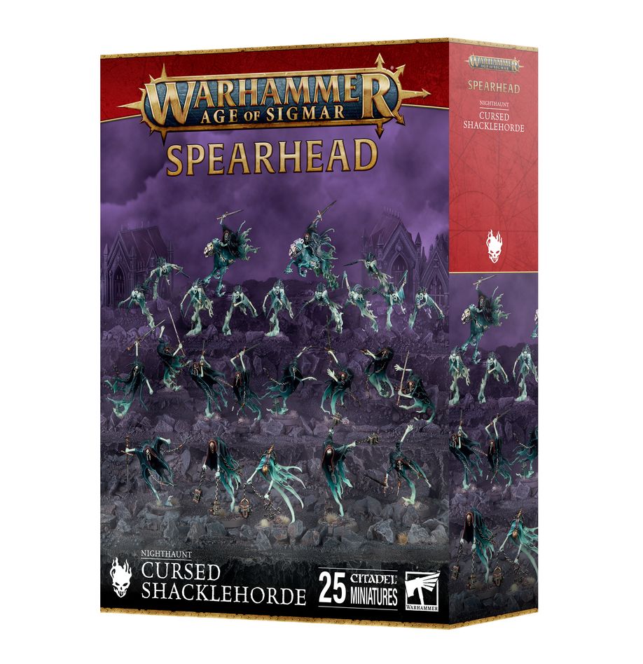 PREPEDIDO - PUNTA DE LANZA: NIGHTHAUNT CURSED SHACKLEHORDE