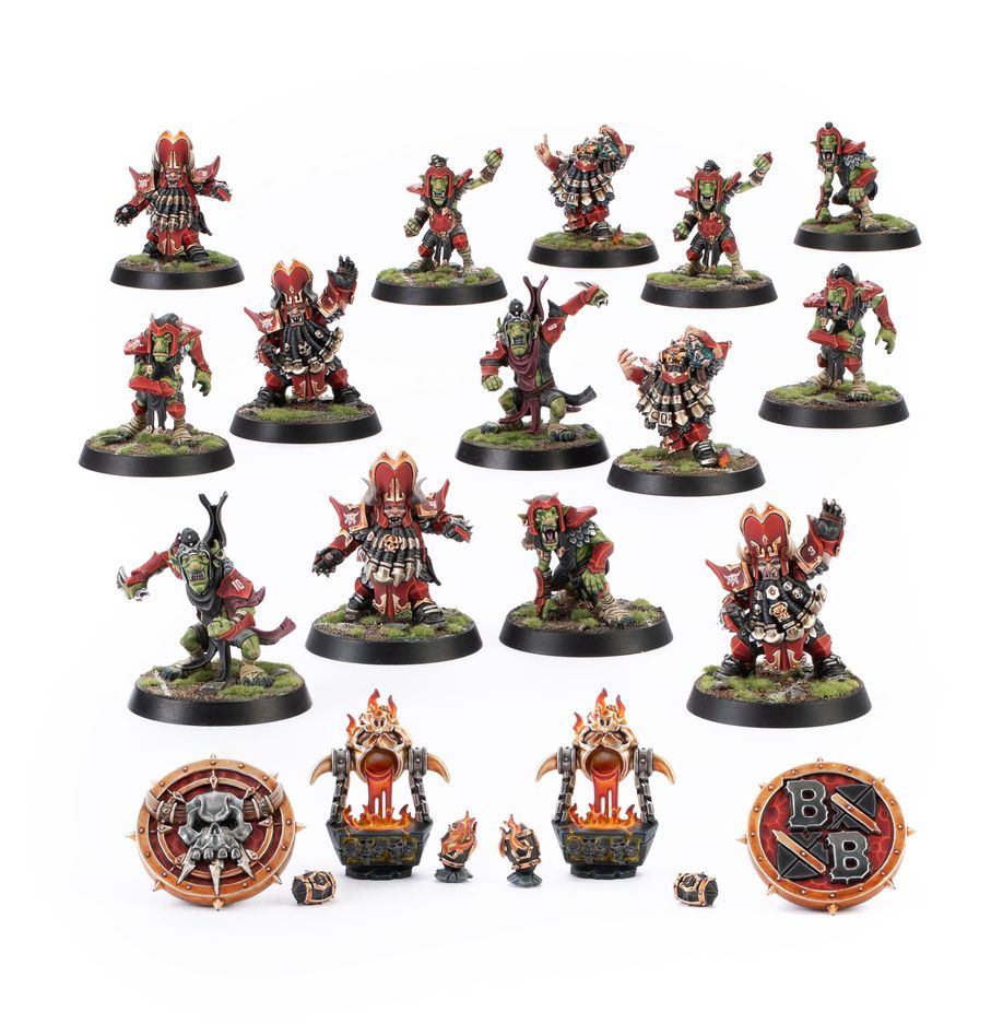 BLOOD BOWL: CHAOS DWARF TEAM