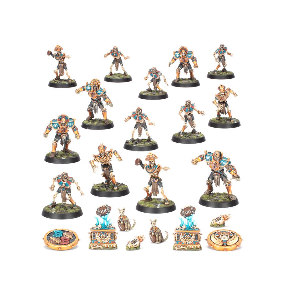 PREPEDIDO - BLOOD BOWL: TOMB KINGS - THE NEHEKHARA NIGTMARES