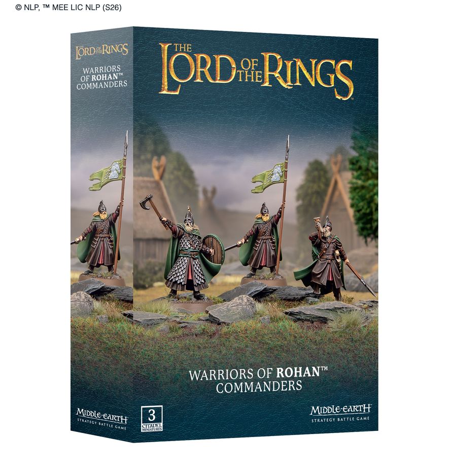 MIDDLE EARTH: Warriors of Rohan Commanders