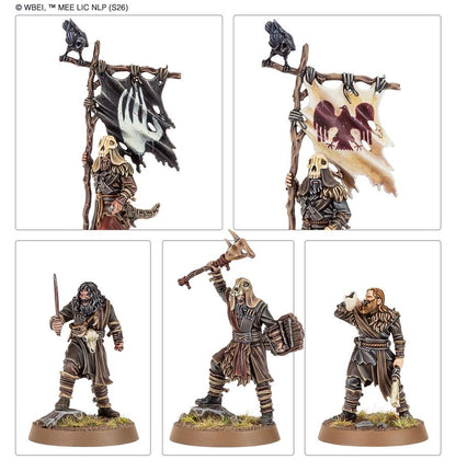 PREPEDIDO - MIDDLE EARTH: Hill Tribesmen Commanders