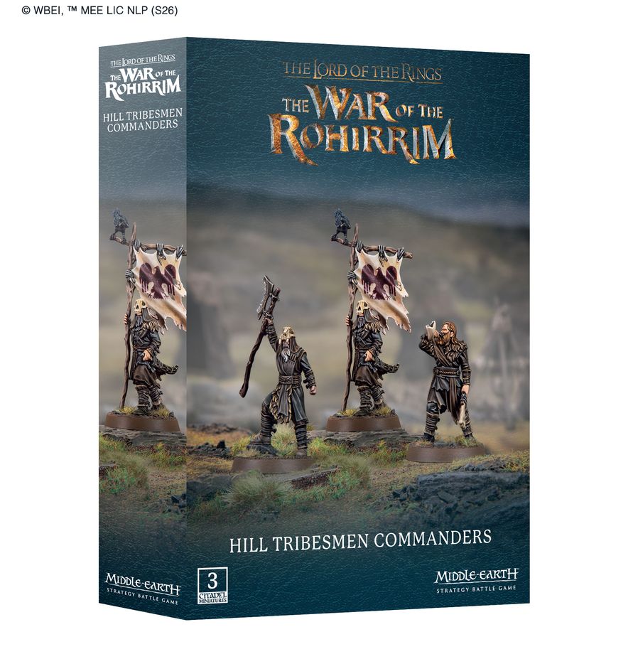 MIDDLE EARTH: Hill Tribesmen Commanders