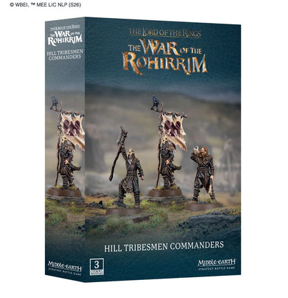 PREPEDIDO - MIDDLE EARTH: Hill Tribesmen Commanders