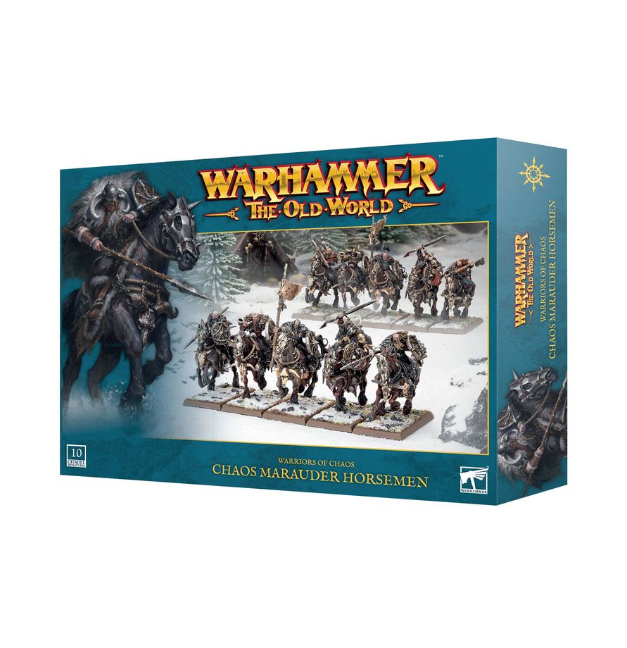 THE OLD WORLD: WARRIORS OF CHAOS - CHAOS MARAUDER HORSEMEN