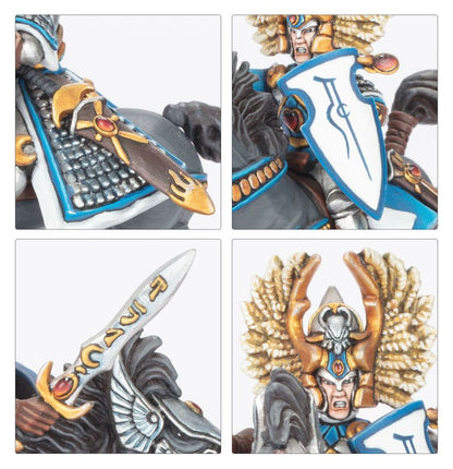 OLD WORLD: HIGH ELF REALMS - YELMOS PLATEADOS
