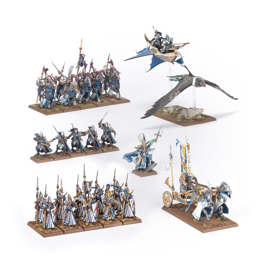PREPEDIDO - OLD WORLD: HIGH ELF REALMS - Battle March Army