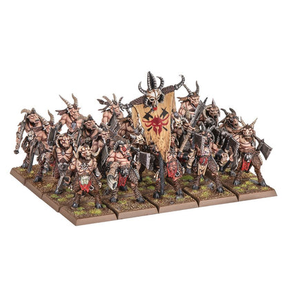 OLD WORLD: BEASTMEN BRAYHERDS - Battle March Army