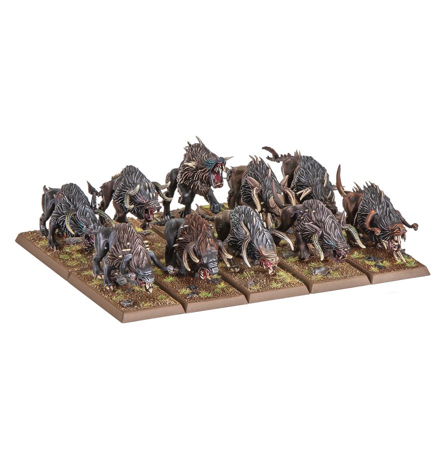 OLD WORLD: BEASTMEN BRAYHERDS - Battle March Army