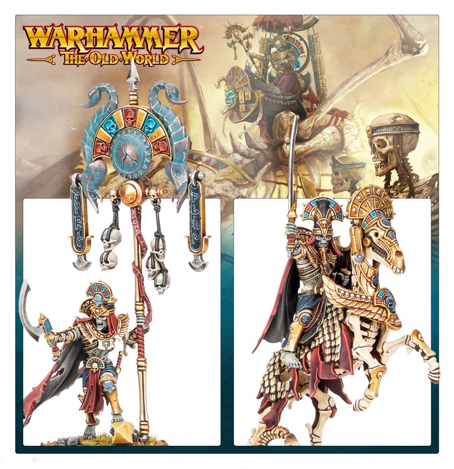 PREPEDIDO - OLD WORLD: TOMB KINGS - ROYAL HERALDS