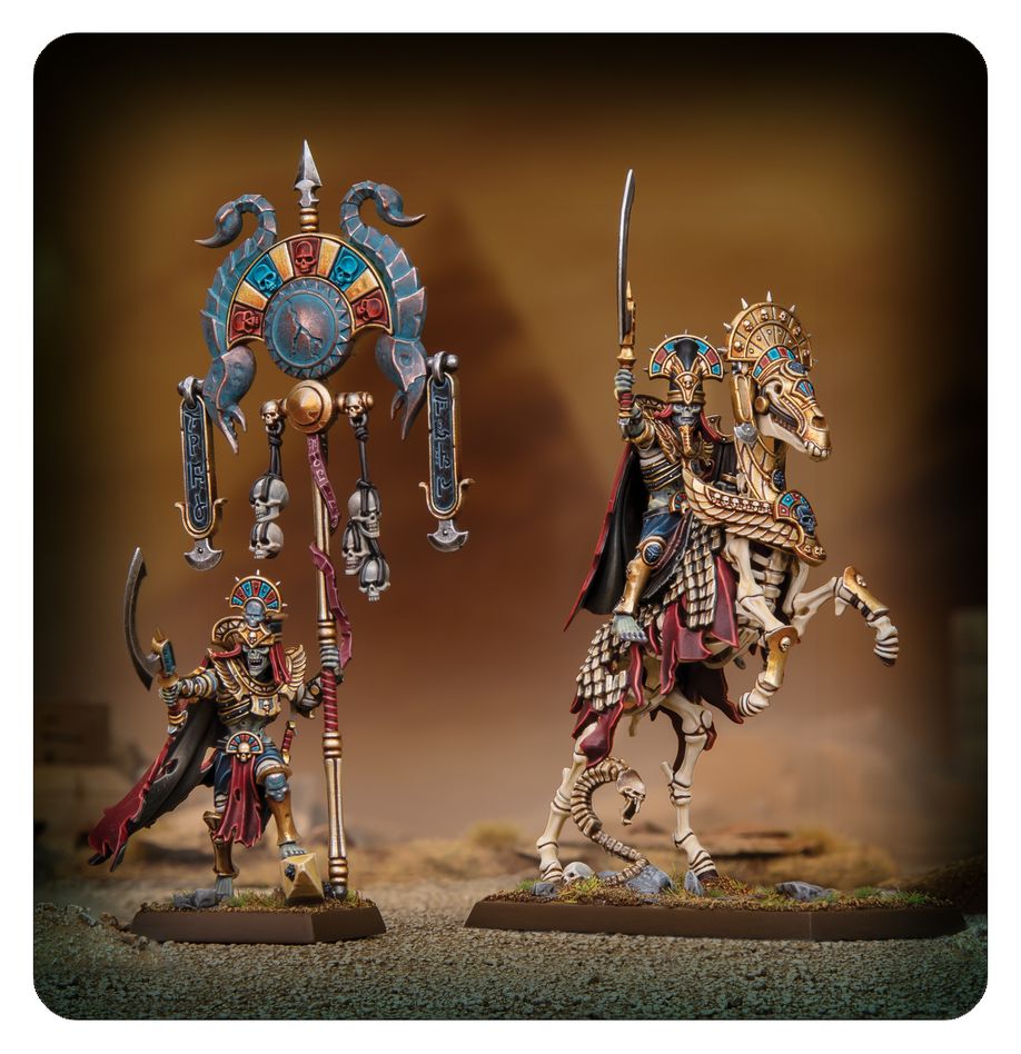 PREPEDIDO - OLD WORLD: TOMB KINGS - ROYAL HERALDS