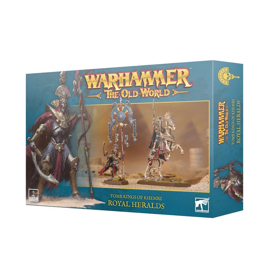 PREPEDIDO - OLD WORLD: TOMB KINGS - ROYAL HERALDS