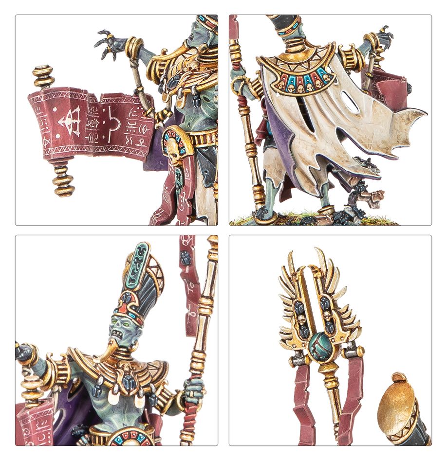 PREPEDIDO - OLD WORLD: TOMB KINGS - LICHE PRIEST