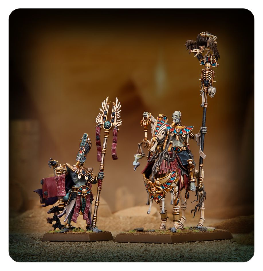 PREPEDIDO - OLD WORLD: TOMB KINGS - LICHE PRIEST