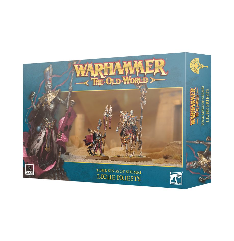 PREPEDIDO - OLD WORLD: TOMB KINGS - LICHE PRIEST