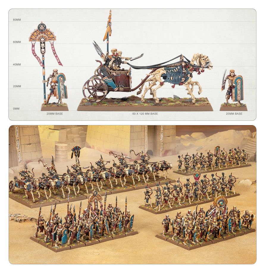 OLD WORLD: TOMB KINGS OF KHEMRI - Host of Nehekhara Army Reinforcement Set