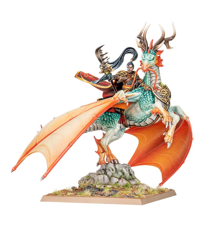 OLD WORLD: GRAN CATAI - SHUGENGAN LORD ON GREAT SPIRIT LONGMA