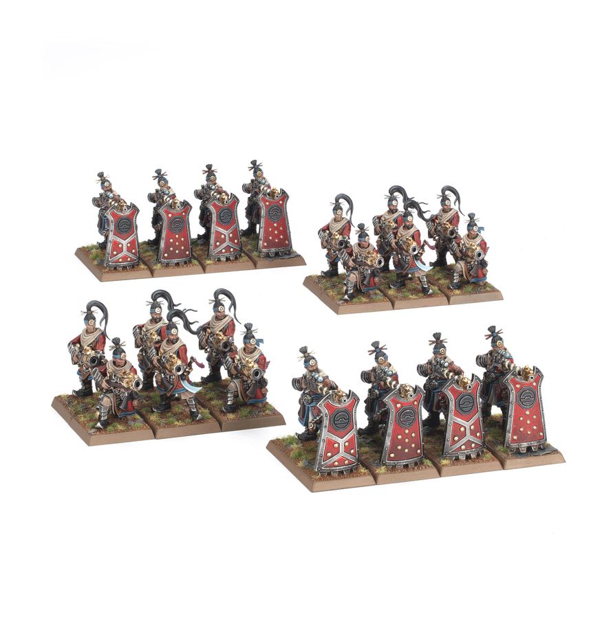 OLD WORLD: GRAN CATAI - IRON HAIL GUNNERS &amp; CRANE GUNNER TEAMS