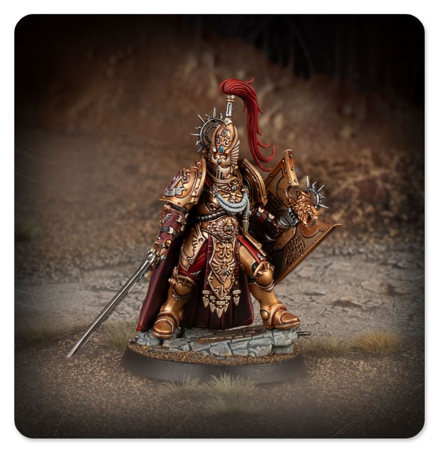 ADEPTUS CUSTODES: LEGIO CUSTODES - shield captain