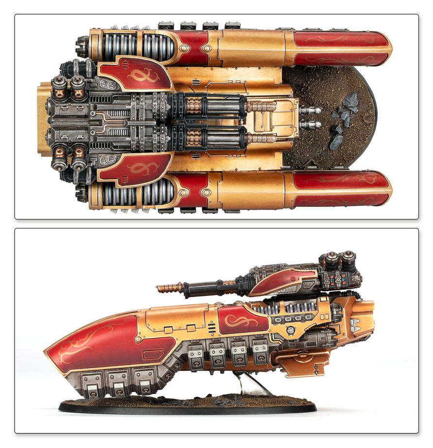PREPEDIDO - Legio Custodes: Caladius Grav-Tank Annihilator