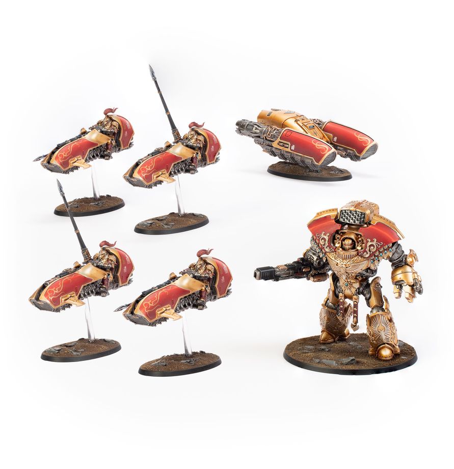 PREPEDIDO - ADEPTUS CUSTODES: Custodes Support Battle Group