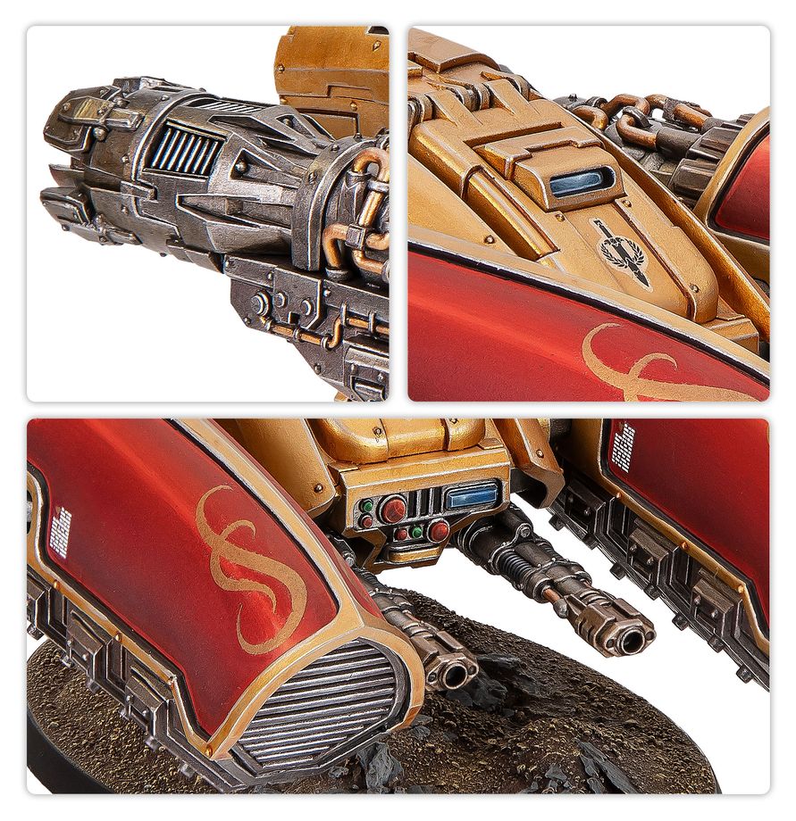 PREPEDIDO - ADEPTUS CUSTODES: Custodes Support Battle Group